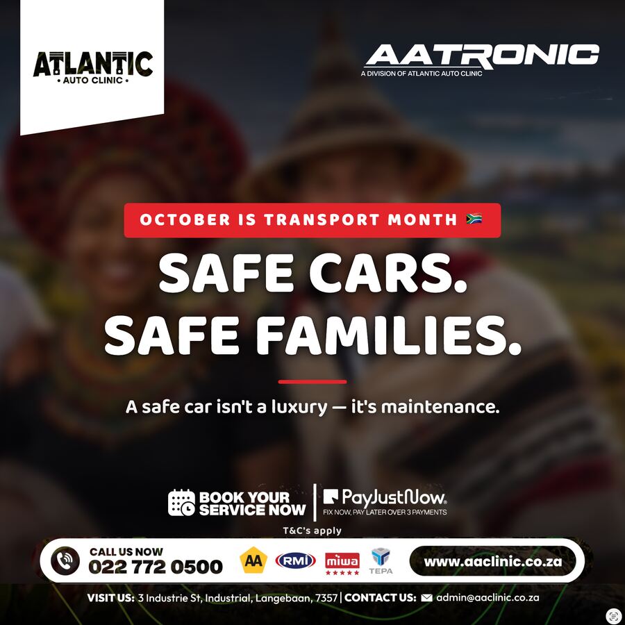 Safe cars. Safe families. Transport Month at Atlantic Auto Clinic
